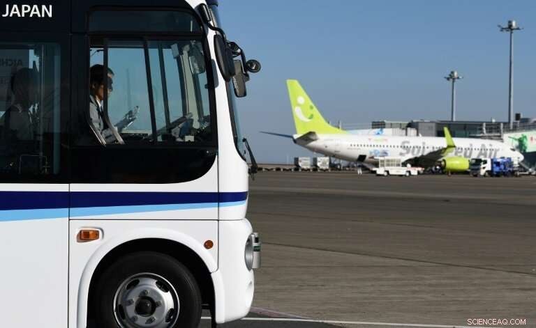 Haneda Airport Trials Autonomous Buses to Transport Olympic Visitors