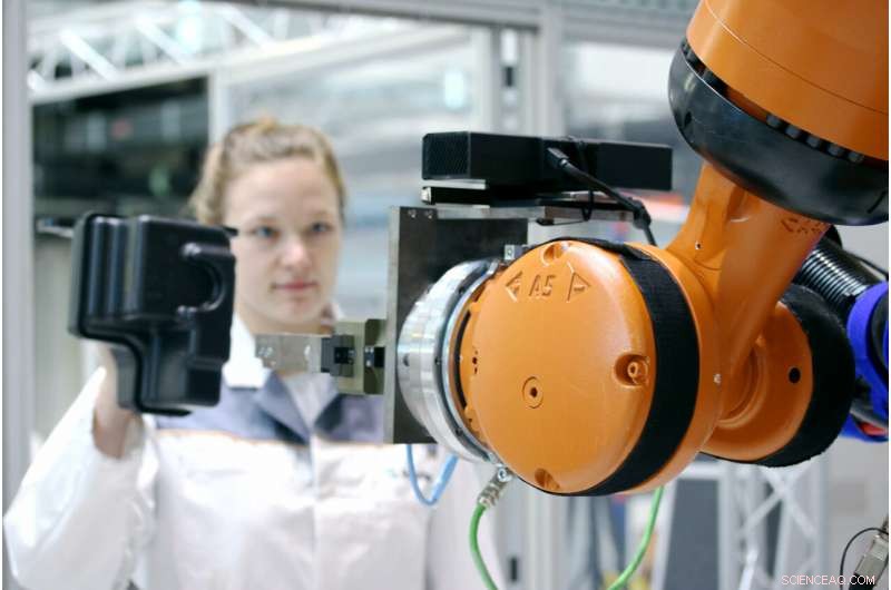 Advanced Interactive Control Enhances Industrial Robot Guidance