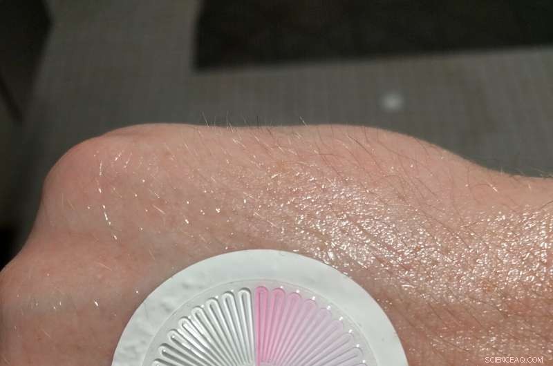 Durable Waterproof Skin Patch Enables Real-Time Biometric Monitoring for Water Sports