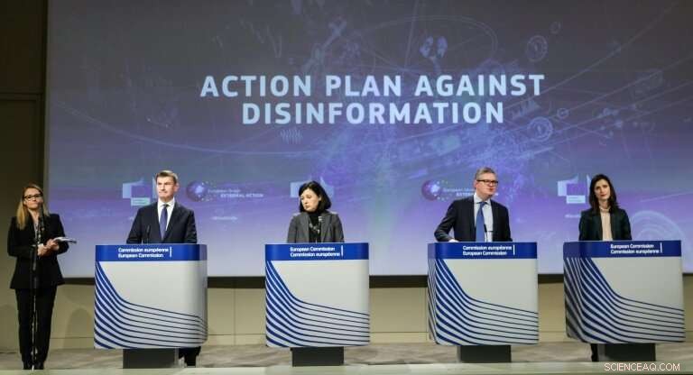 EU Calls on Internet Giants to Strengthen Efforts Against Disinformation