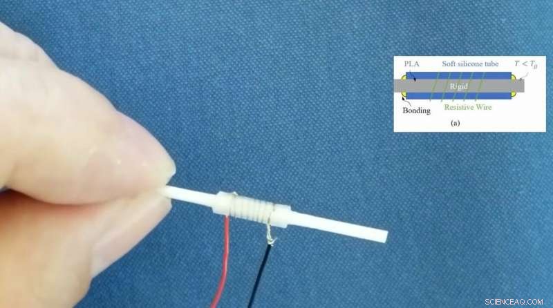 Shape-Morphing Joints Enable Tiny Robots to Conquer Obstacles