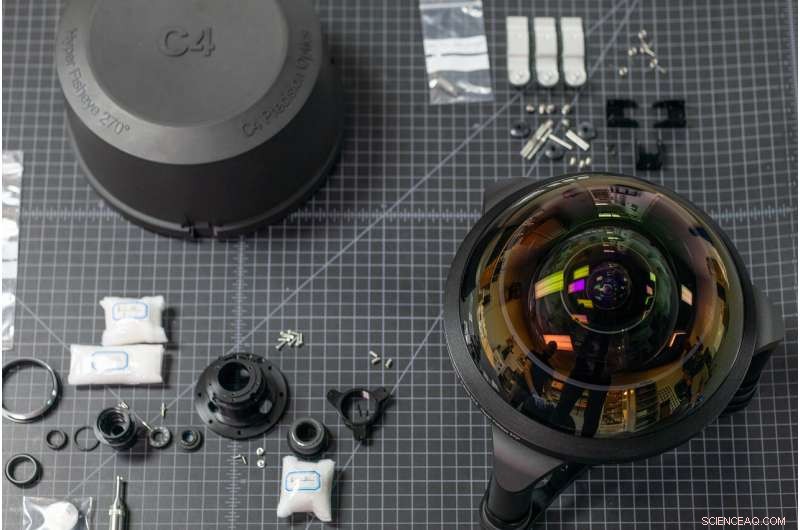 Photographers Enthralled by New 270° Fisheye Lens Assembly Video