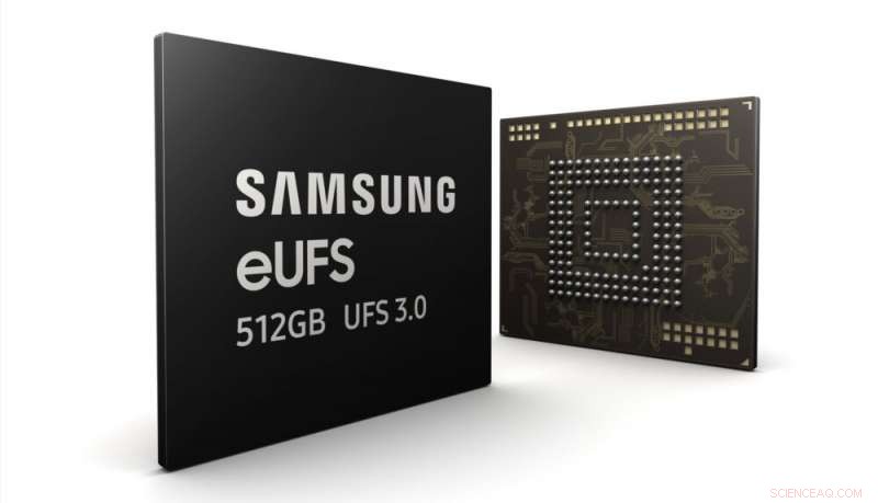 Samsung Electronics Launches 512GB eUFS 3.0, Doubling Smartphone Storage Speed