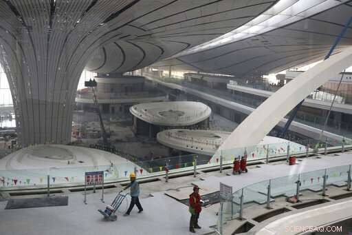 China Highlights Engineering Milestones of the Beijing Daxing International Airport