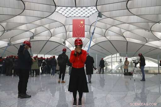China Highlights Engineering Milestones of the Beijing Daxing International Airport