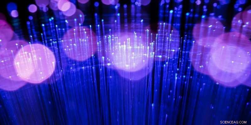 Enhancing Optical Fiber Data Transfer with Controlled Noise Techniques