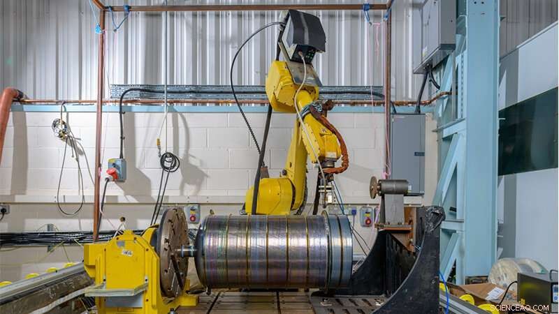 Titanium Pressure Vessel Prototype for Space Exploration Successfully Built via Wire + Arc Additive Manufacturing