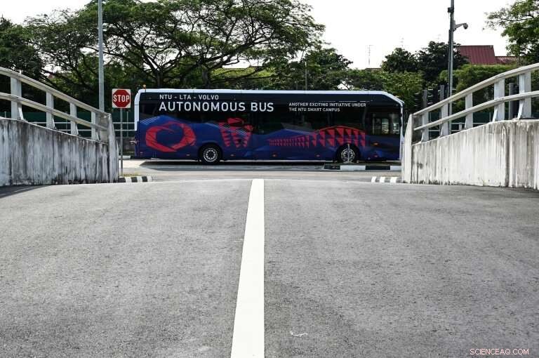 Volvo Launches Autonomous Electric Bus in Singapore