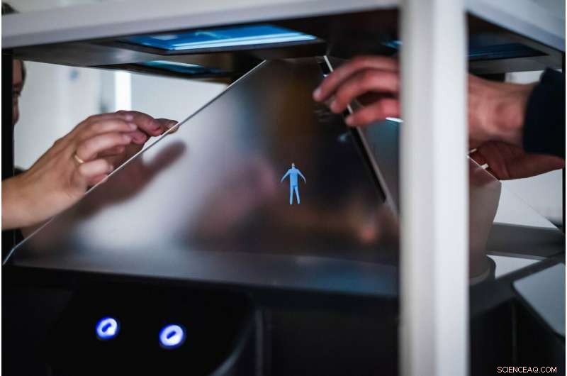 3‑D Holographic Coach Boosts Physical & Mental Wellness