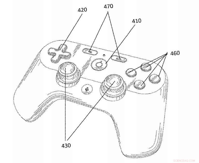 Google’s New Controller Patent Sparks Interest in Upcoming Game Streaming Service