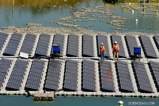 Chile Tests Floating Solar Panels to Power Mines and Conserve Water