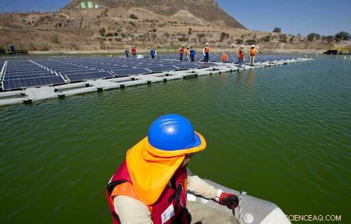 Chile Tests Floating Solar Panels to Power Mines and Conserve Water