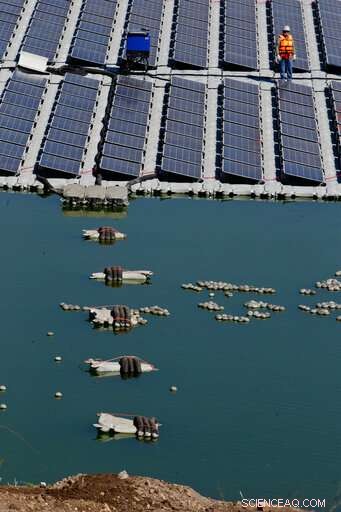 Chile Tests Floating Solar Panels to Power Mines and Conserve Water