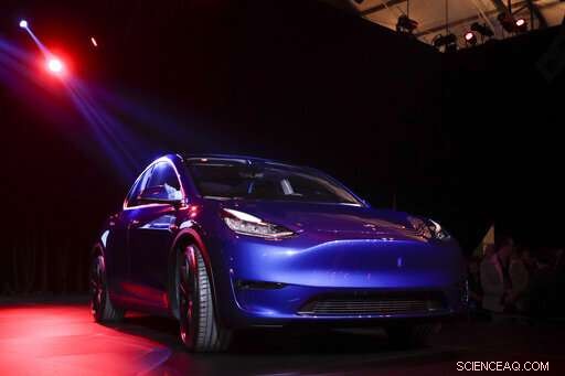 Tesla Launches Model Y SUV, Expanding Into the Popular Compact Segment