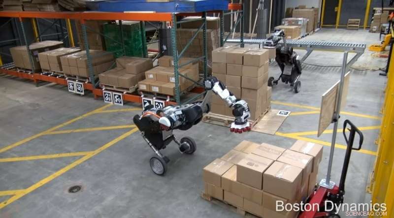 Witness Boston Dynamics’ Warehouse Marvel: Precision Box Stacking in Action