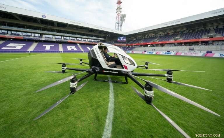 Vienna Takes First Leap: Pilotless Drone Taxi Debuts