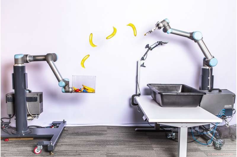 TossingBot: Advanced Robot Picks & Tosses Items into Precise Bins