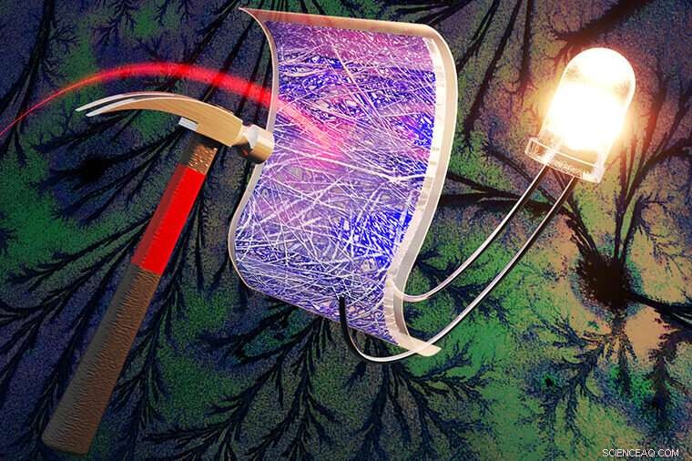 Durable Energy Storage Device Withstands 40+ Hammer Strikes