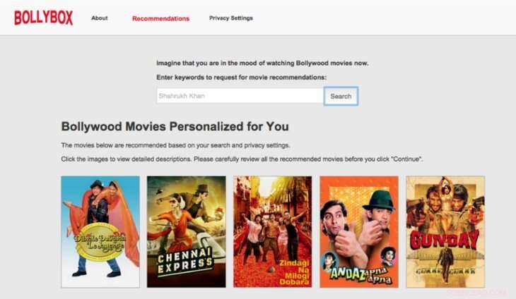 How Privacy Settings Reduce Suspicion in Recommendation Systems
