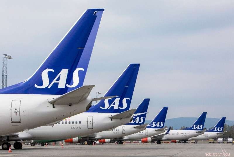 SAS Pilots Strike Grounds 110,000 Flights Across Scandinavia