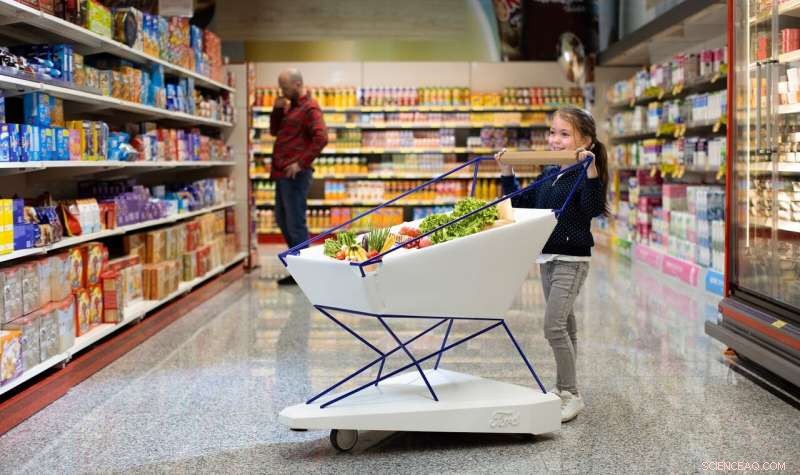 Ford Braking Breakthrough Inspired by a Kid’s Shopping Cart