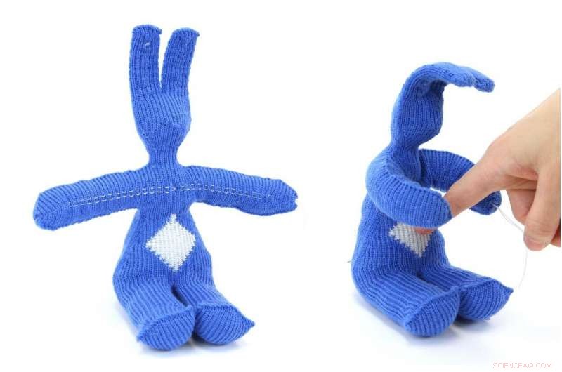 CMU Innovates Soft, Actuated Knitted Objects with Commercial Machines