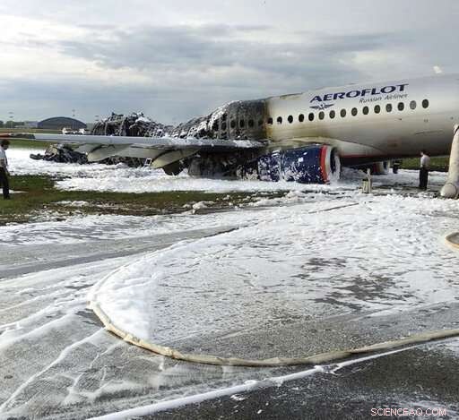 Fatal Fire Engulfs Russian Sukhoi SSJ100 at Moscow Airport