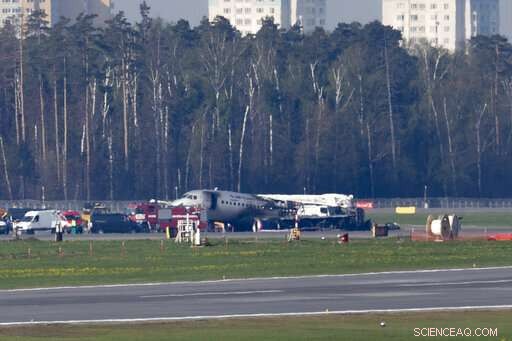 Fatal Fire Engulfs Russian Sukhoi SSJ100 at Moscow Airport