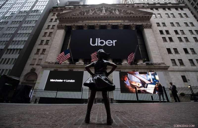 Uber s Wall Street Debut Falters, Shares Slide in First Trading Session