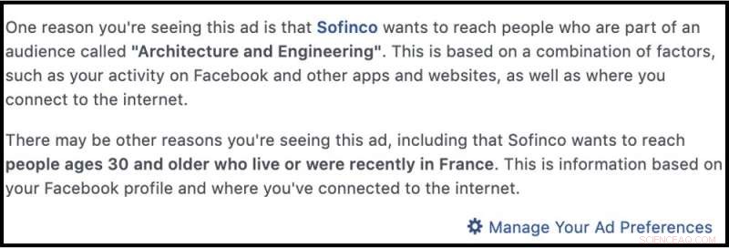 Facebook’s Transparency Claims Mask the True Drivers of Targeted Advertising