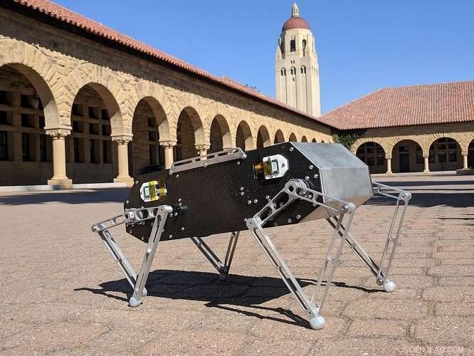 Stanford Doggo: A Four-Legged Robot That Jumps, Flips, and Trots