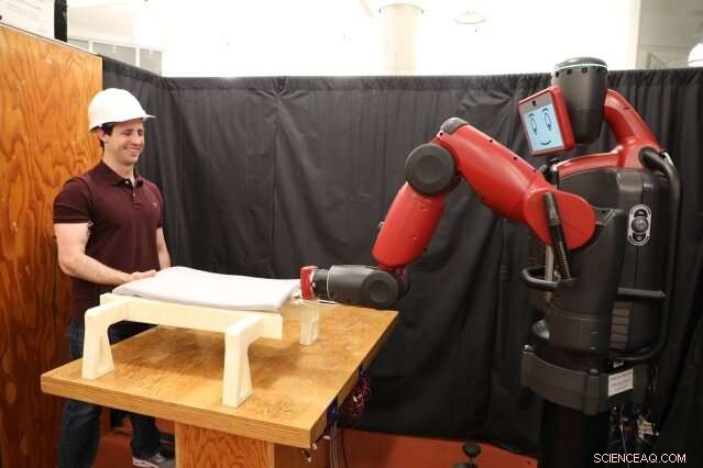 Biceps-Driven Robot Enhances Object Lifting Through Muscle Monitoring