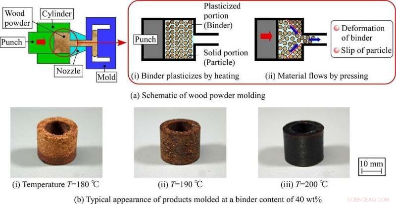 Sustainable Fabrication: Injection Molding of Wood Powder with Sucrose