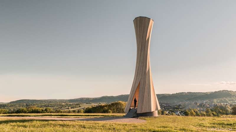 Discover the Self-Shaping Urbach Tower: A Marvel of Modern Architecture