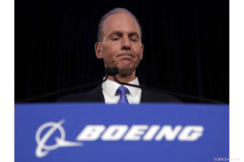 Boeing CEO Admits Mistake in Handling Warning System Issue