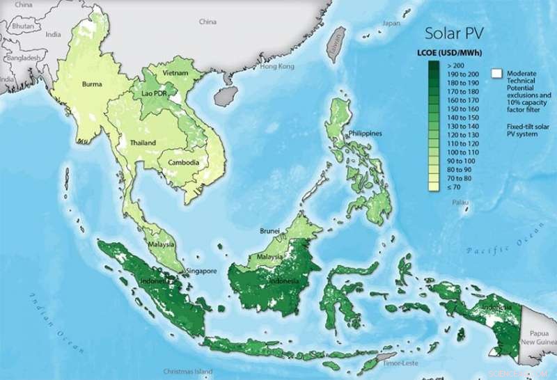 New Mapping Tool Visualizes Renewable Energy Development Costs Across Southeast Asia