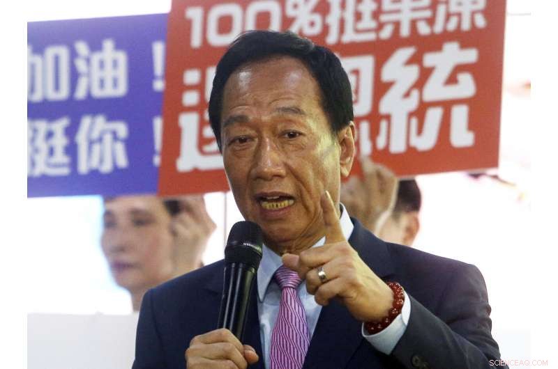 Foxconn Chairman Terry Gou Announces Resignation