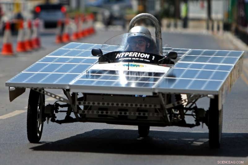 Cypriot Racers Demonstrate Affordable Solar Cars  Promising Future