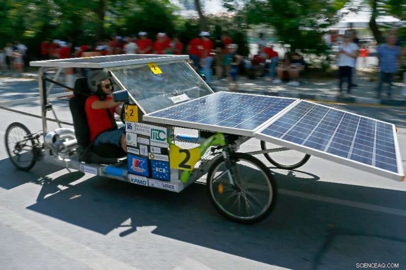 Cypriot Racers Demonstrate Affordable Solar Cars  Promising Future