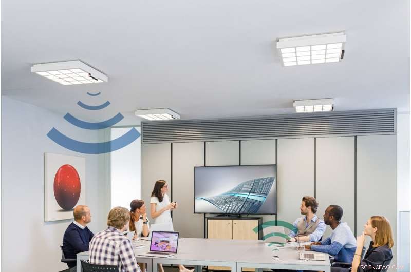 Trulifi Harnesses Light Waves for Seamless Office Data Transfer