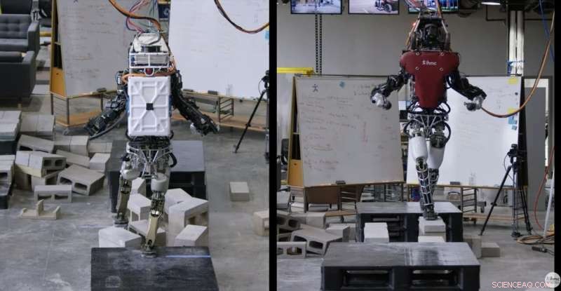 Robots Improve Navigation Around Large Cinder Blocks