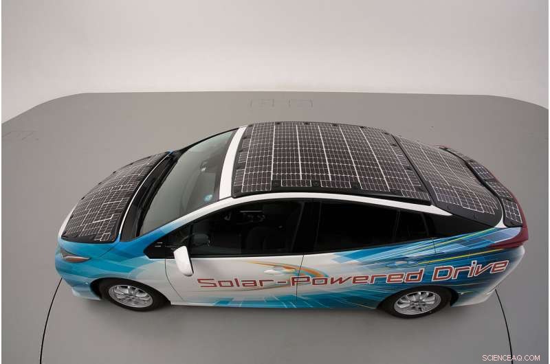Toyota Tests Solar Panels to Boost EV Range