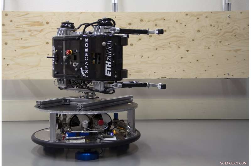Space-Bound Robot Demonstrates Flight in Simulated Low-Gravity Environment