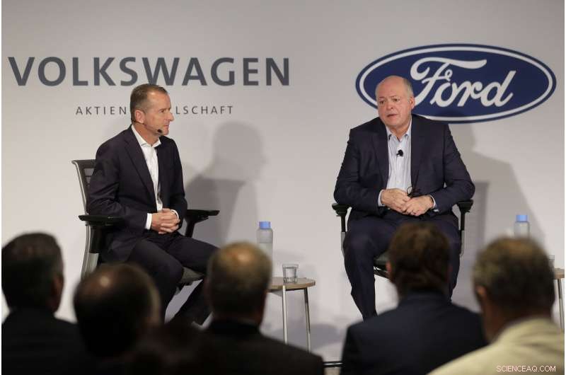 Volkswagen & Ford Partner to Advance Autonomous Electric Vehicles