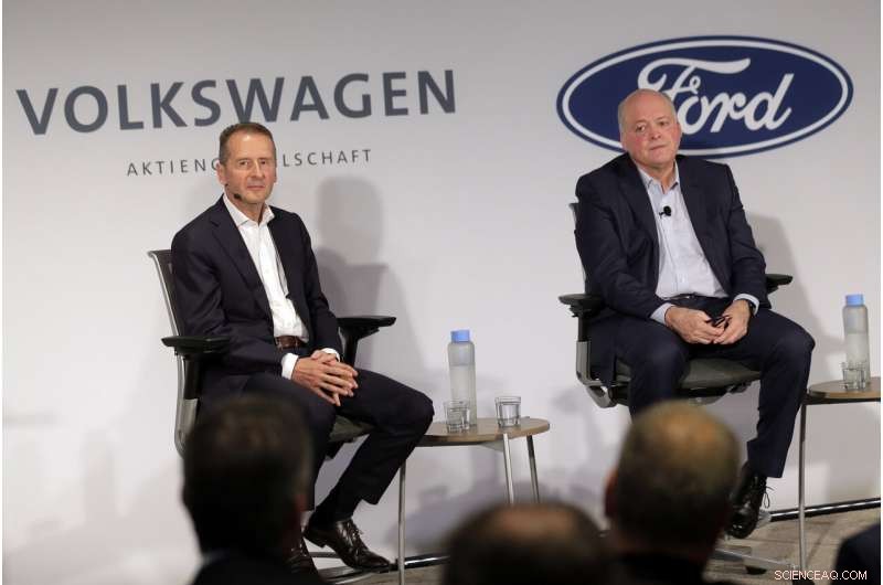 Volkswagen & Ford Partner to Advance Autonomous Electric Vehicles