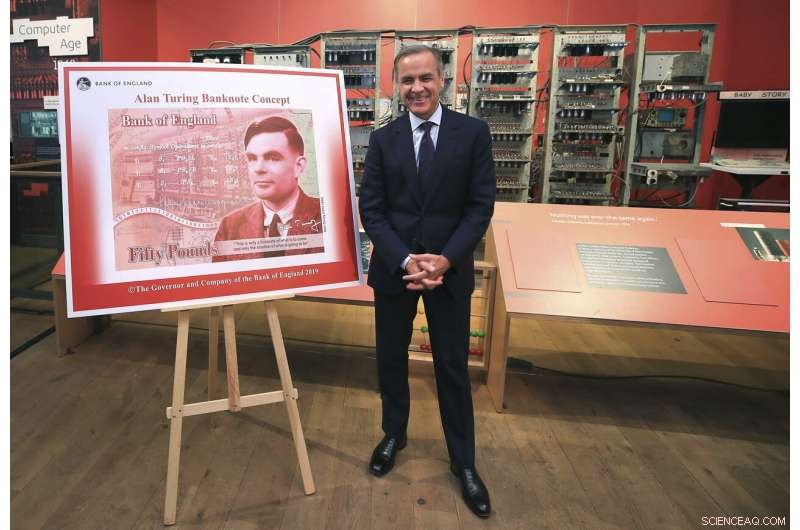 Alan Turing to Feature on New £50 Banknote
