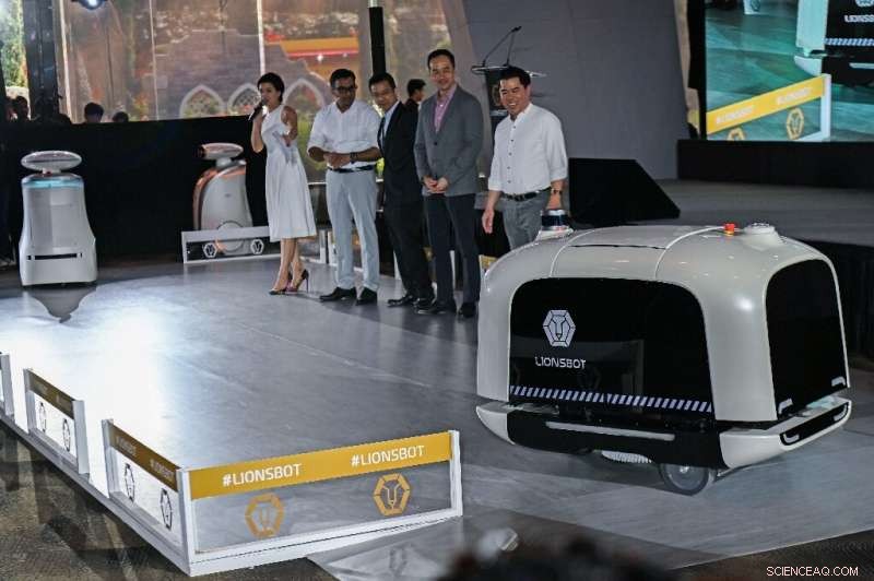 Singapore Deploys Friendly, Multilingual Robots to Keep City Sparkling