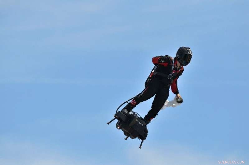 French Inventor Plans Jet-Powered Flyboard Journey Across the English Channel