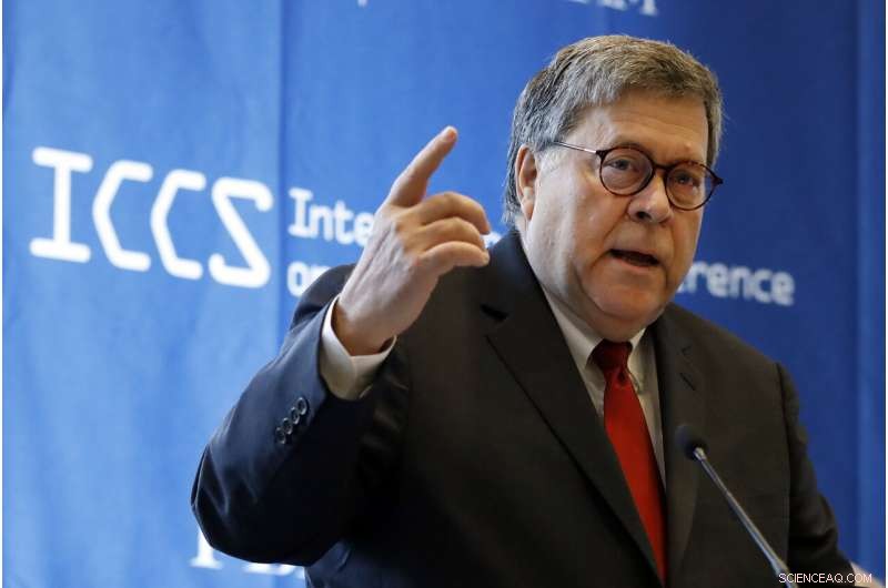 Attorney General William Barr Warns: Encryption Poses Security Risks