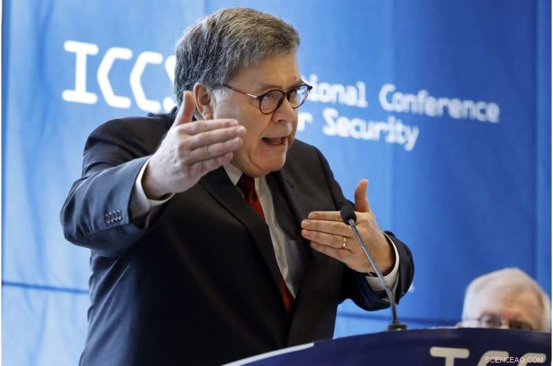 Attorney General William Barr Warns: Encryption Poses Security Risks